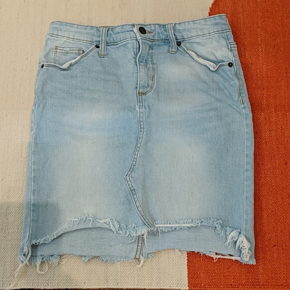 Mini Jean skirt
